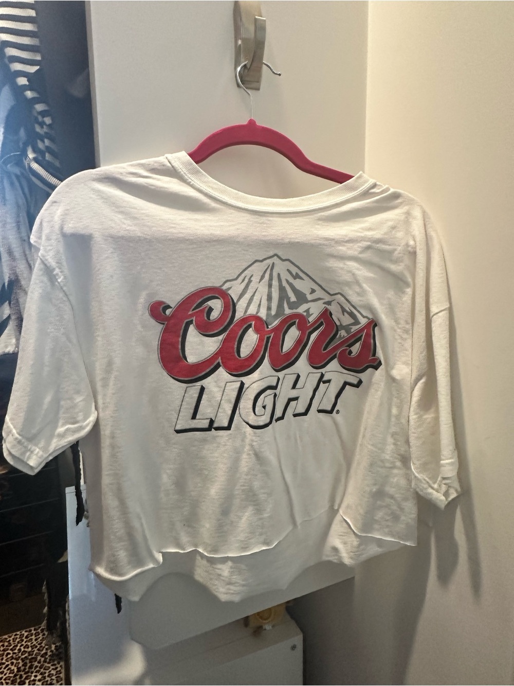 Coors Light Cropped Tee